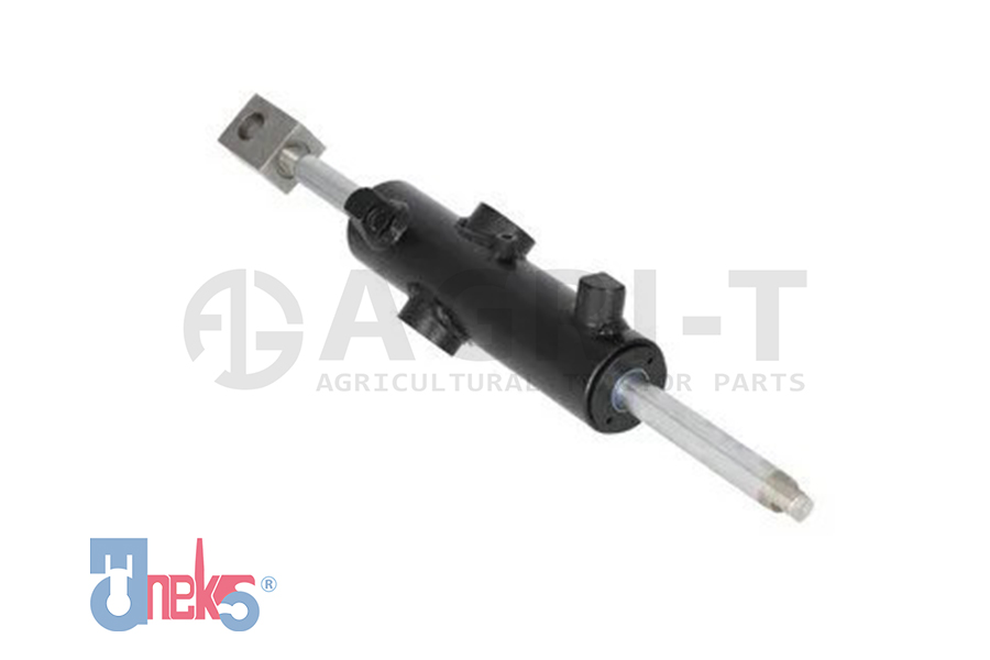 POWER STEERING CYLINDER ASSEMBLY W/ END